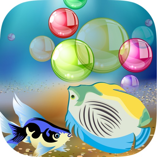 A Awesome Wild Big Fish Bubble Match Puzzle Fun Pro iOS App