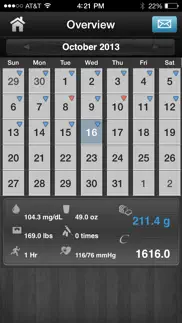 diabetes app lite - blood sugar control, glucose tracker and carb counter iphone screenshot 1