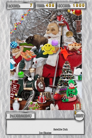 Hidden Objects - Christmas Santa and Snowmen screenshot 4