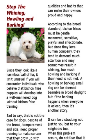 Bichon Boutique:Bichon Frise Magazine screenshot 3