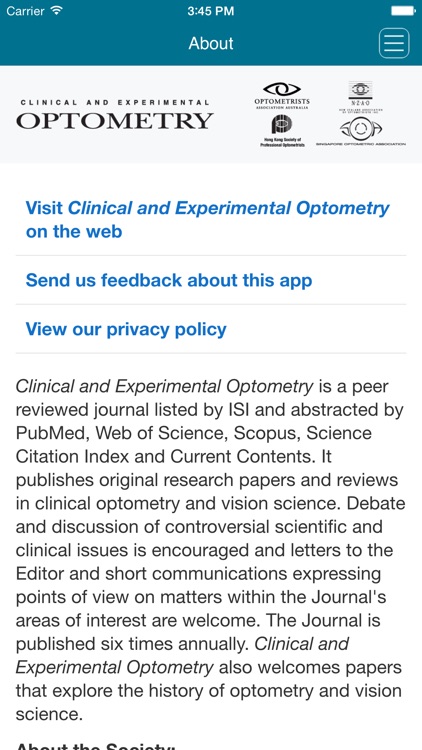 Clinical and Experimental Optometry screenshot-3