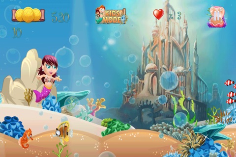 Little Mermaid Reef : The World of Pretty Dolphins & Underwater Treasure screenshot 3