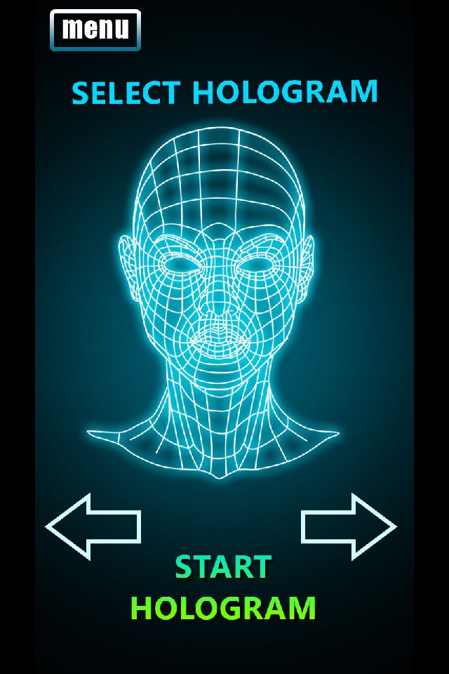 Hologram Human Head 3D Prank screenshot 2