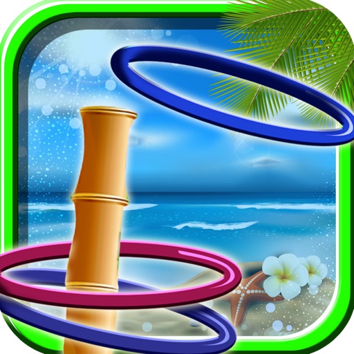 A Beach Fun Flick Ring Toss - Tropical Family Fun Play - Full Version