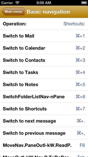 Shortcuts for Mac Outlook(圖4)-速報App