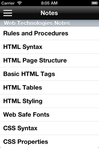 Mr. Baskin's Web Technologies screenshot 3