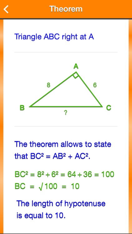 Pythagorean Theorem and its Converse