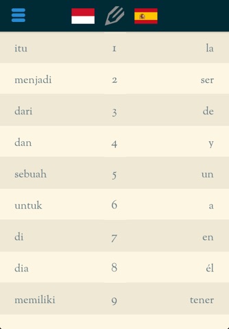 Easy Learning Indonesian - Translate & Learn - 60+ Languages, Quiz, frequent words lists, vocabulary screenshot 2