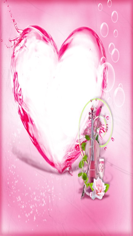 Pink Hearts Photo Frames