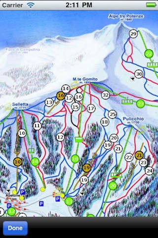 Abetone App - Tutte le informazioni per chi amare sciare in Toscana screenshot 3