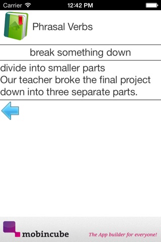 English Phrasal Verbs screenshot 2