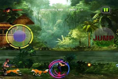 Ninja Vs Guerilla - Shoot Out  in the Jungle screenshot 2