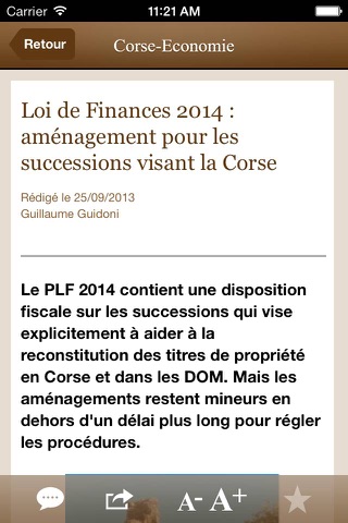 Corse Economie screenshot 2