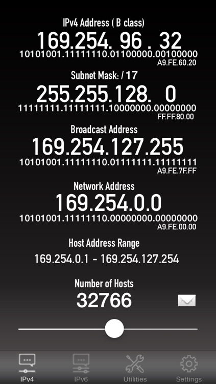 IPv4 and IPv6 Subnet Calculator