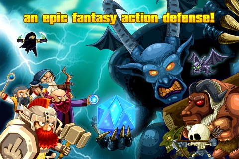 Castle Warrior : Defend King's Gem screenshot 2