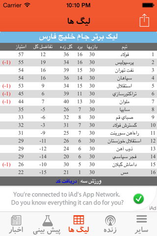 Football Iran screenshot 3