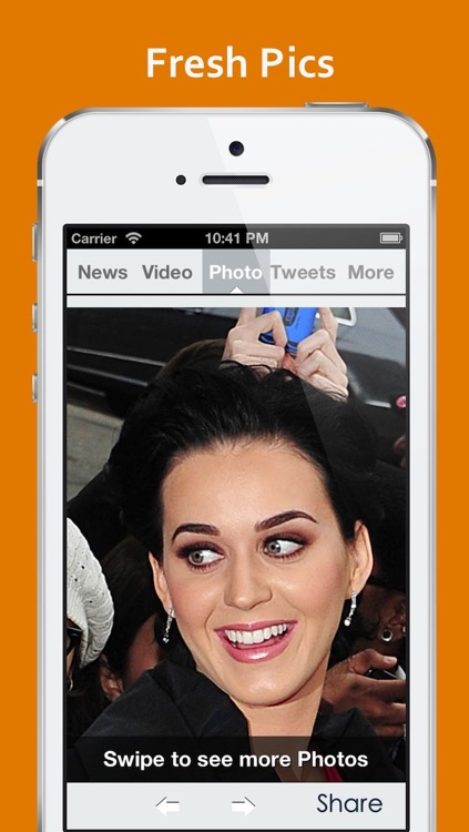 Celebrity App - Katy Perry edition