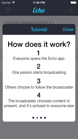 Echo - Broadcast content to nearby devices(圖3)-速報App