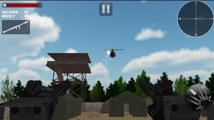 Heli Air Attack : Anti Aircraft Action