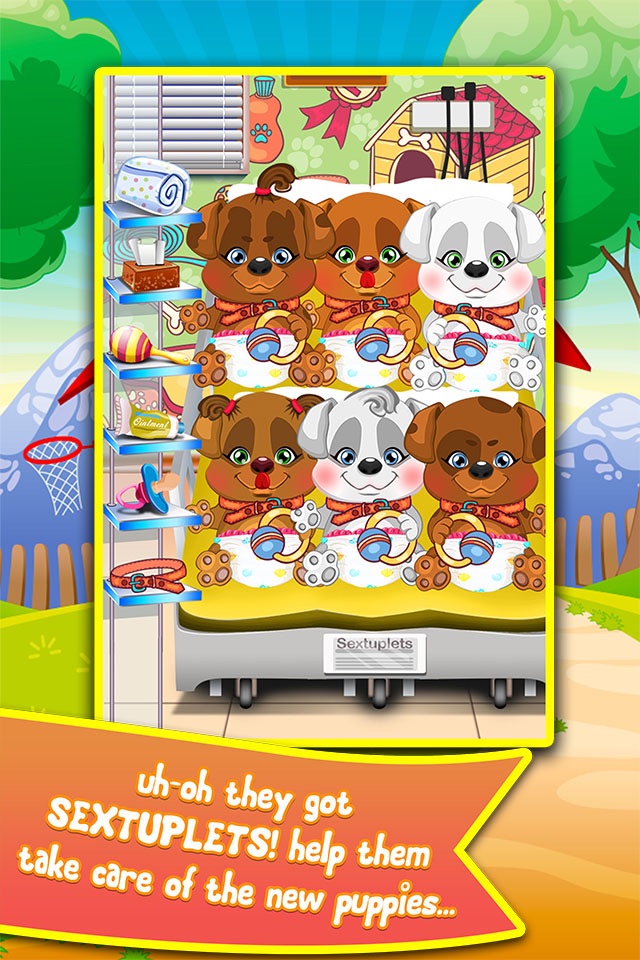 Pet Mommy's Baby Salon Doctor - fun spa care & food cooking maker games for kids! screenshot 3