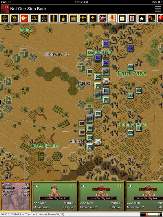 Panzer Campaigns - Tunisia '43 screenshot-3