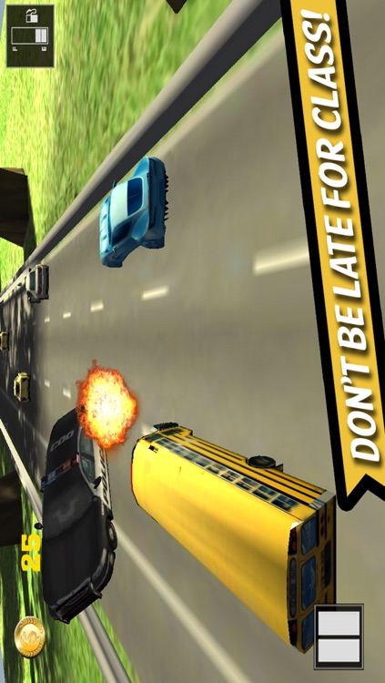 A Crazy School Bus Driver - High Speed Race Track Game Pro