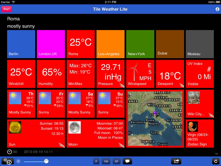 Tile Weather Lite