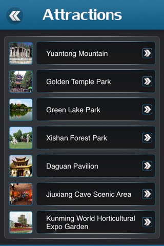 Kunming City Offline Travel Guide screenshot 3