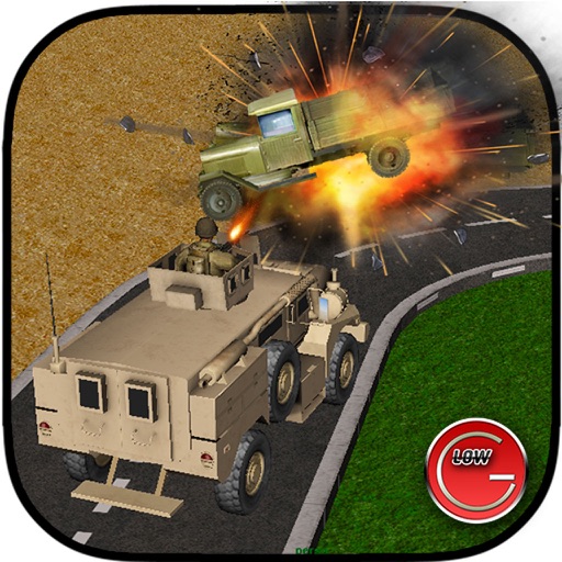 Army Commando War Truck Chase Icon
