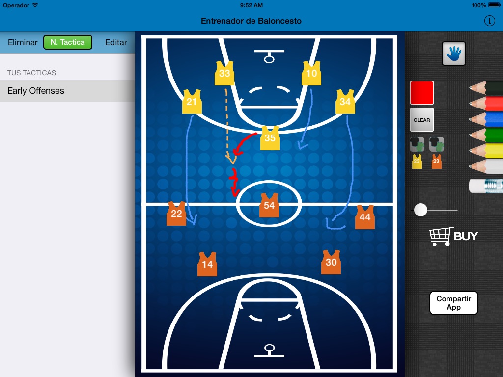 Basketball Tactics Pro screenshot 2