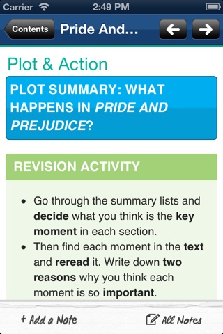 Pride And Prejudice York Notes GCSE screenshot 2