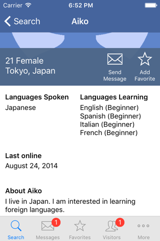 Language Share - Language exchange community screenshot 2
