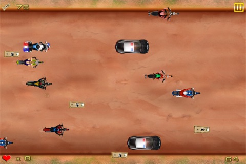 Speed Biker Gang : The Fast Motorcycle Deadly Desert Race - Free Edition screenshot 4