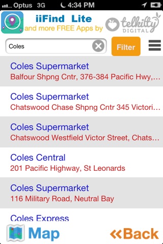 Find a Store screenshot 4
