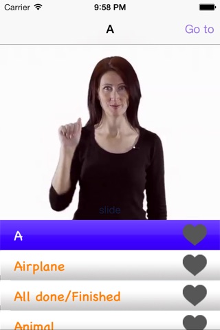 My Smart Hands Baby Sign Language Dictionary LITE screenshot 2