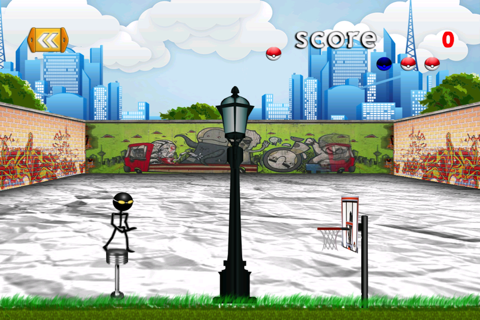 Stickman Basketball Hoop Toss Extreme screenshot 3