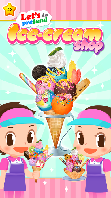 How to cancel & delete Let's do pretend Ice-cream shop! - Work Experience-Based Brain Training App from iphone & ipad 3