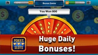 POKIES SLOTS 777 LUCKY CASINO - FUN PROGRESSIVE STYLE LAS VEGAS JACKPOT SLOT MACHINES 3D FREE 1.0 IOS