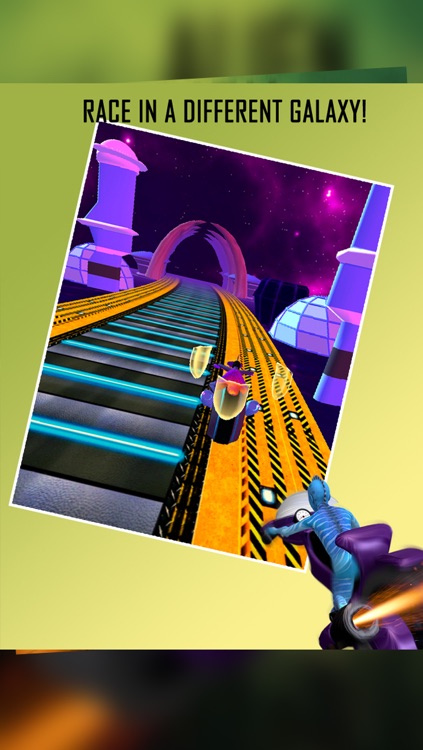 Alien Space Racer (A Free Bike Racing Game)