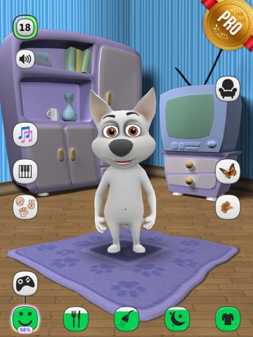 ! Говорящая Собака ПРО - Мой Виртуальный Питомец для iPad