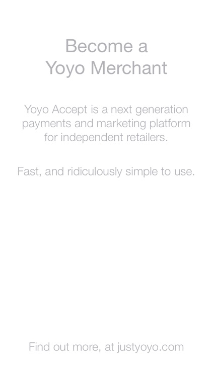 Yoyo Accept for Merchants