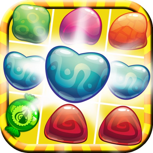 Sweet Candy Fruit Jelly Blast : Match 3 Free Game