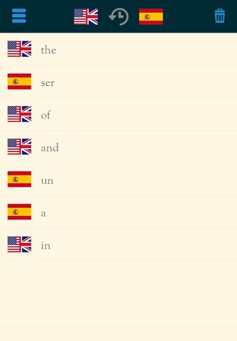 Easy Learning Spanish - Translate & Learn - 60+ Languages, Quiz, frequent words lists, vocabulary screenshot 3