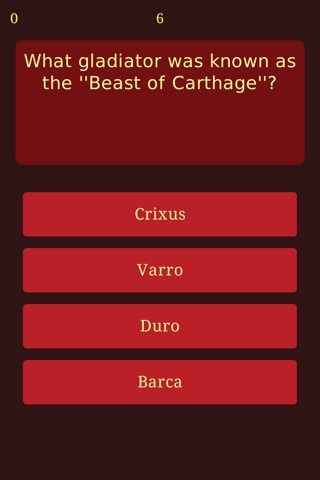 Trivia for Spartacus - Quiz Game from Historical Drama Tv Show Movie screenshot 4