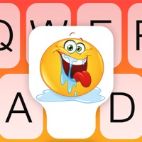 Clavier pour textos - Clavier animé coloré avec arrières-plans de photos HD, des polices sophistiquées et des nouveaux emojis pour WhatsApp Messenger, Facebook... pour PC
