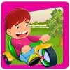 Kids Tricycle Bike Race - Wheel Extreme Racing Game - For Kids