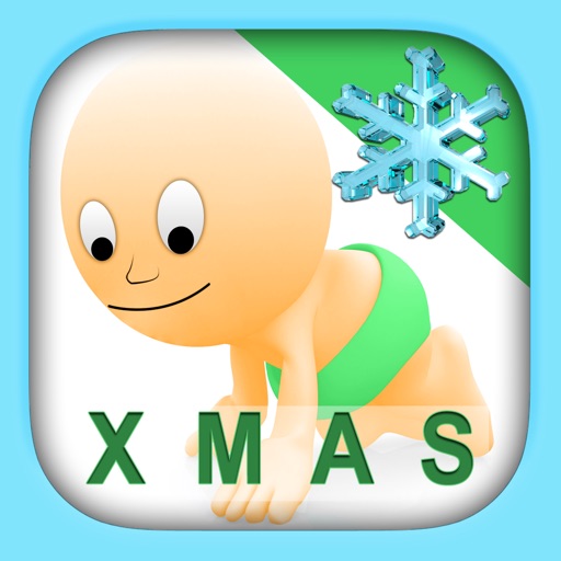 Christmas Puzzle for Babies: Move Winter Cartoon Images and Listen Sounds of Animals or Tools with Best Jigsaw Game and Top Fun for Kids, Toddlers and Preschool