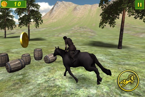 Forest Horse Jumping 3D Free screenshot 2