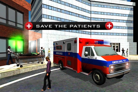 Ambulance Driver - Rescue 911 screenshot 4