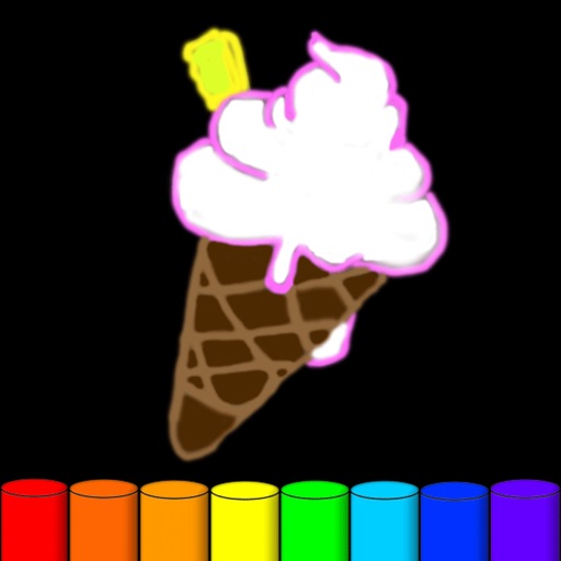 Glow ColoringBook Fun FREE: iOS App